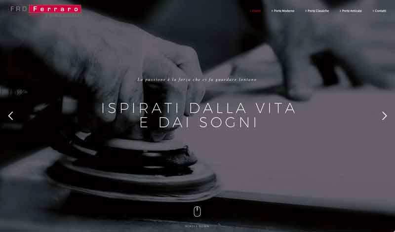 Produzione porte in legno