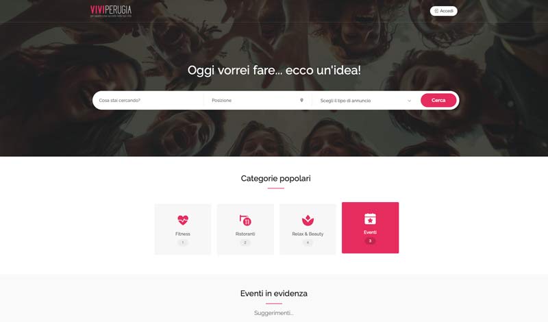 Portale visibilità locale
